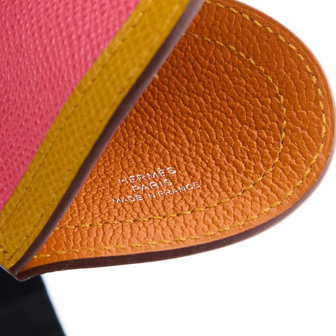 Hermes|Epsom Camail Key Holder Rose 2018