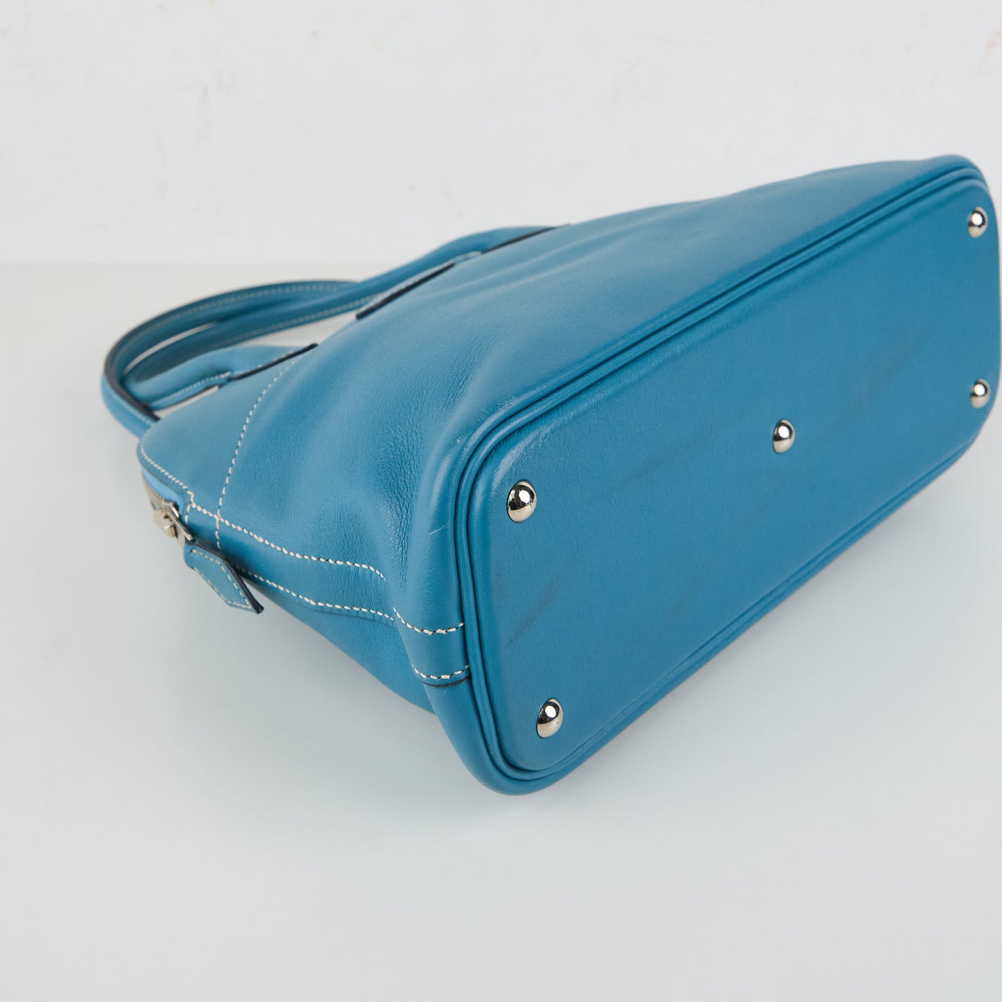 Hermes | Bolide 27 Handbag Blue Jean Swift 2008