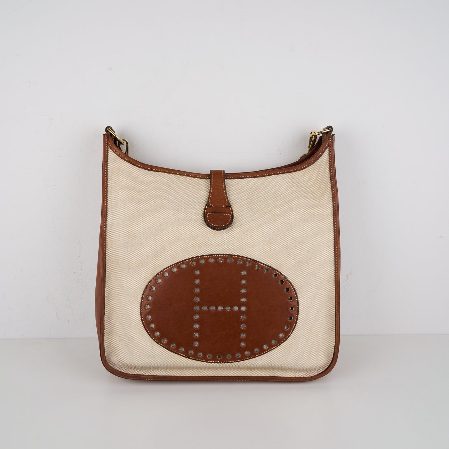 Hermes| Evelyne GM Shoulder bag Barenia Tolie Faubourg 1997
