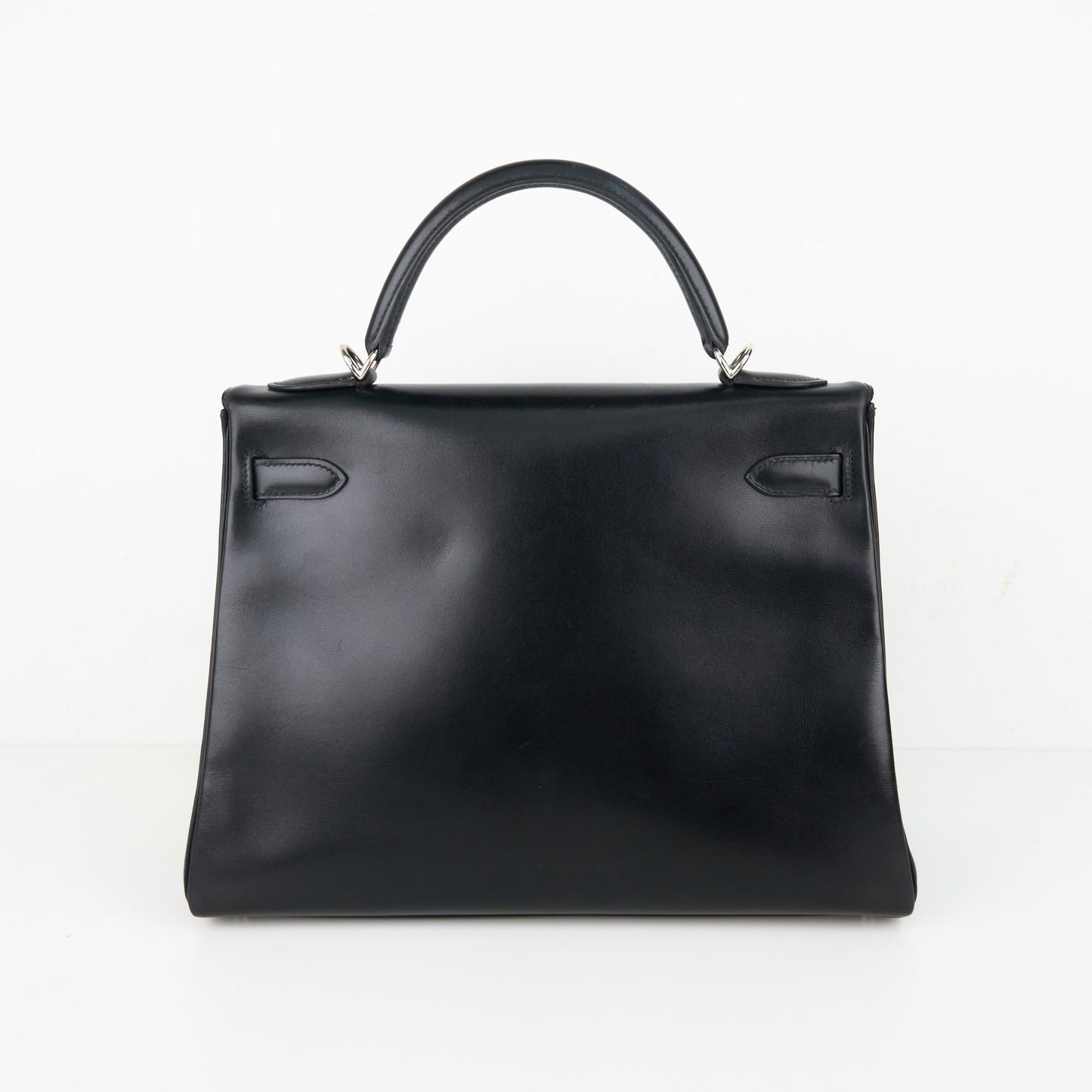 Hermes| Kelly32 Handbag Box Calf Black 2001