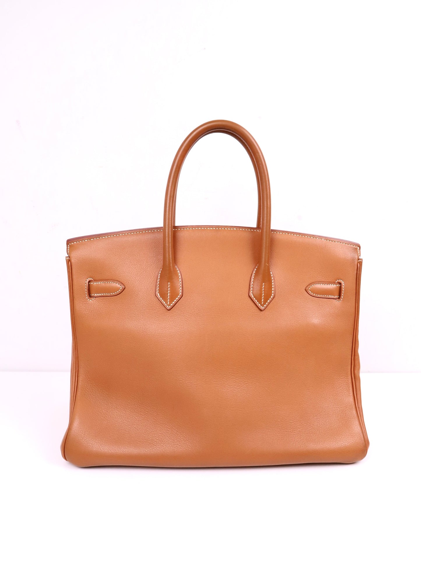 爱马仕|Birkin 35 金棕 Gulliver皮 口B 1998