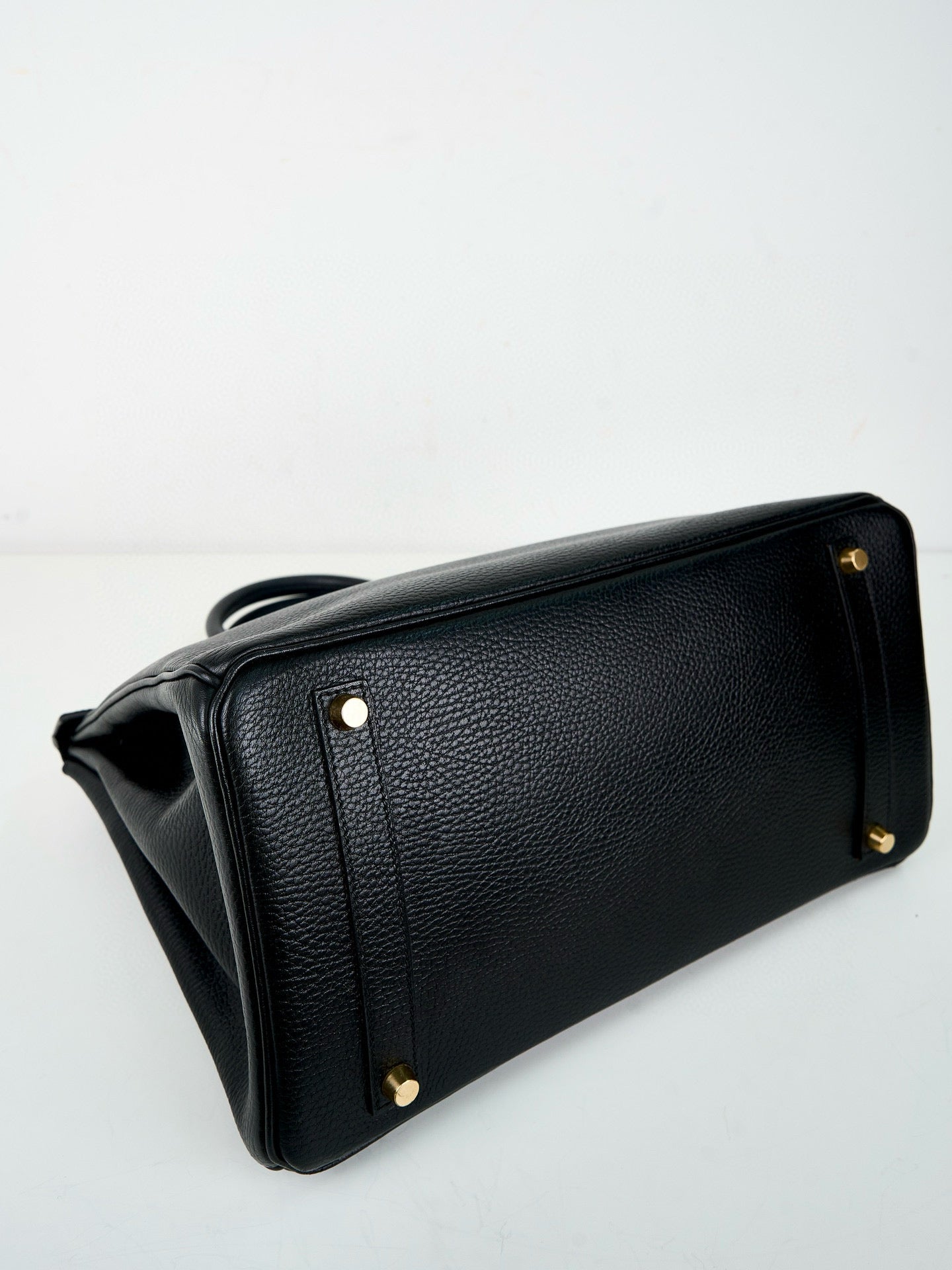 Hermes|Birkin 35 Black Vachette Ardennes 2002