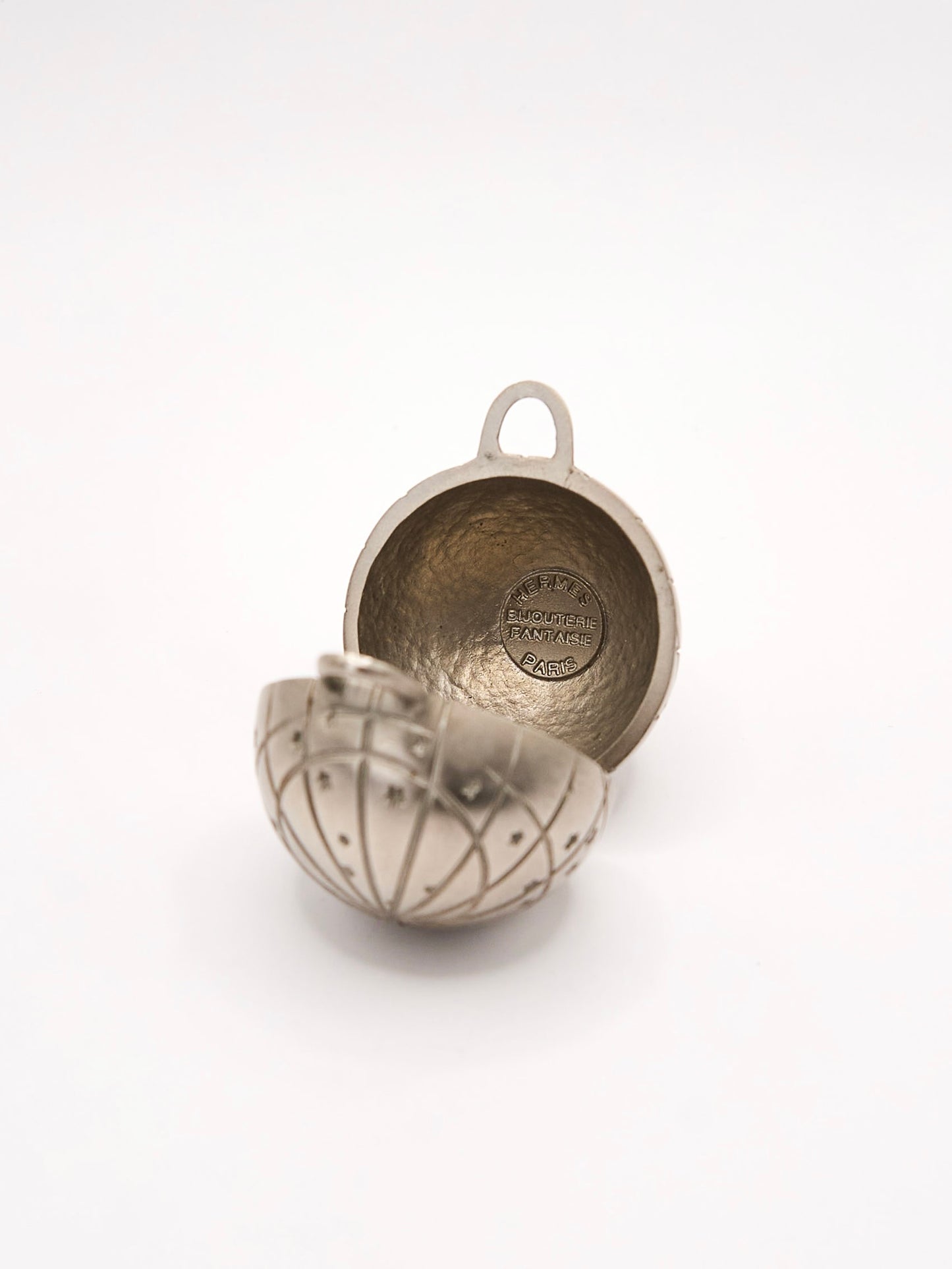 Hermes | Zodiac Globe Necklace Silver steel