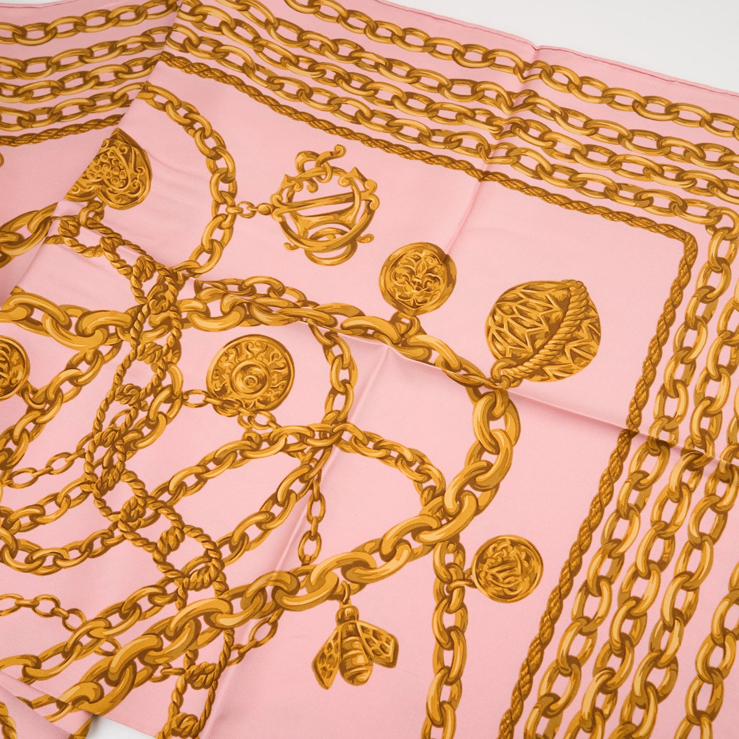 Christian Dior | Vintage Pink Silk Scarf