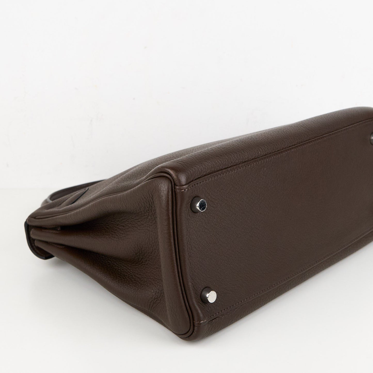 Hermes| Kelly 28 Handbag Togo Chocolate 2007