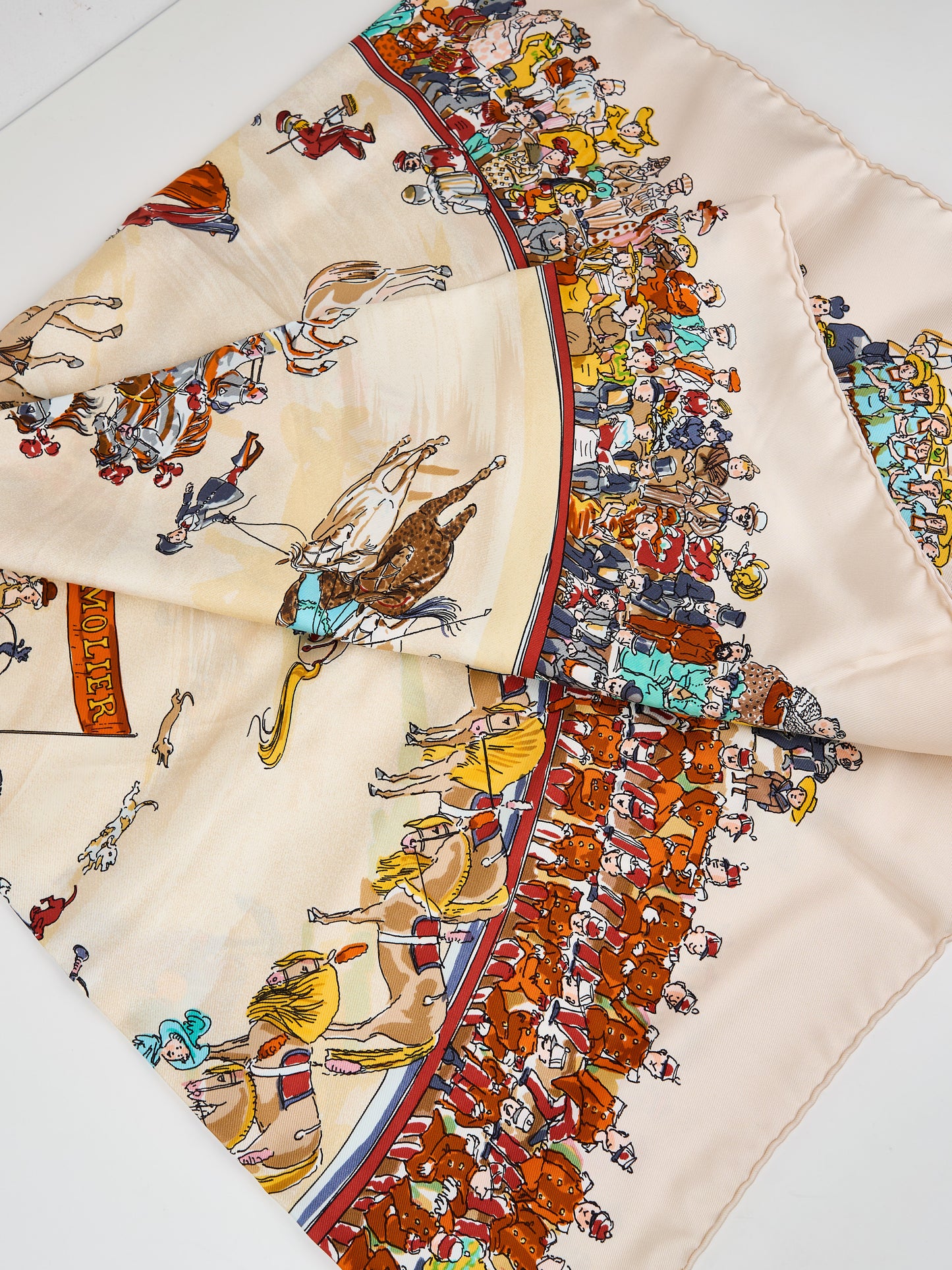 Hermes | Silk Scarf Carre 90 The circus Molier