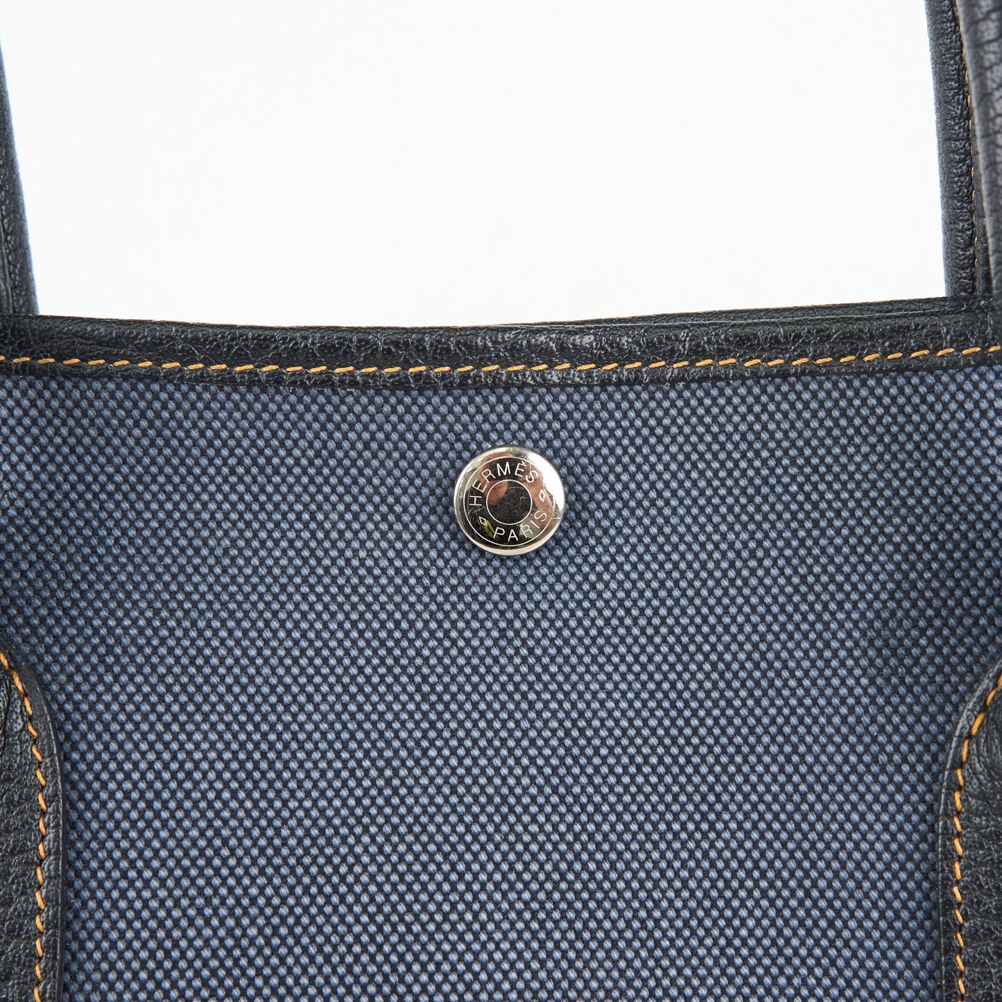 Hermes| Garden Party PM Handbag Denim Toile 2012