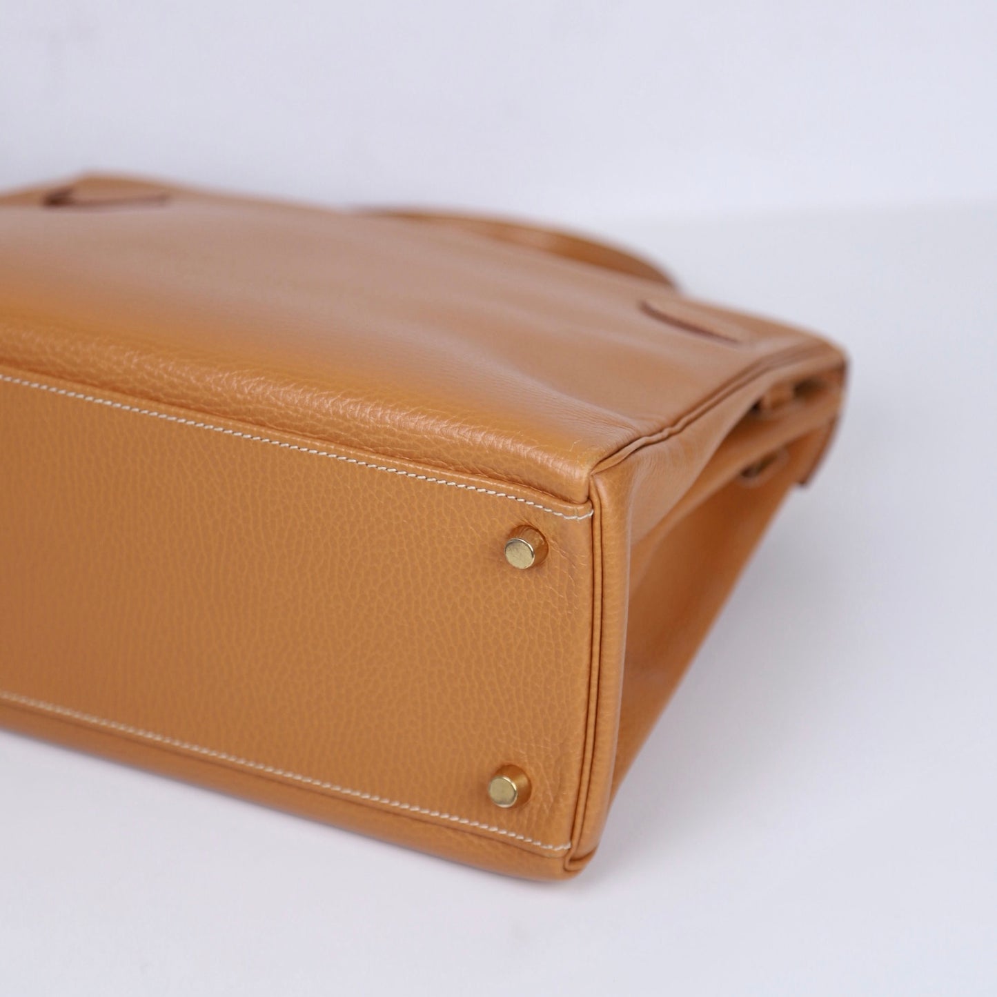 Hermes| Kelly 32 Handbag Natural Sable Vachette Ardenness 1998