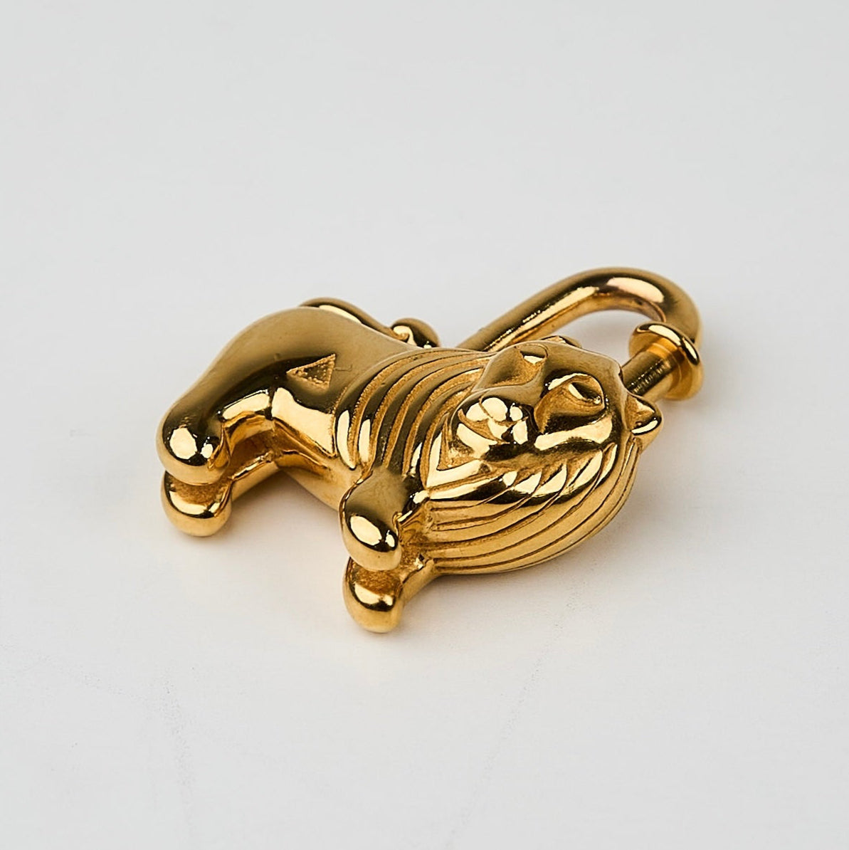 Hermes |1997 Gold L'Afrique Lion Cadena