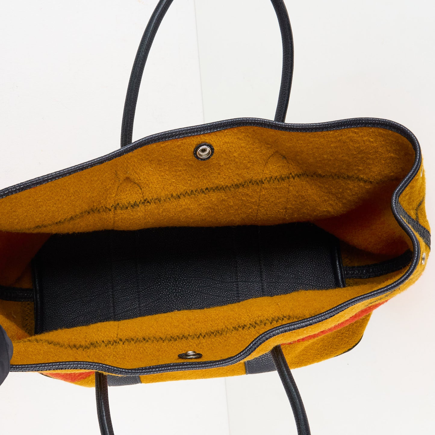 Hermes| Garden Party PM Wool Handbag