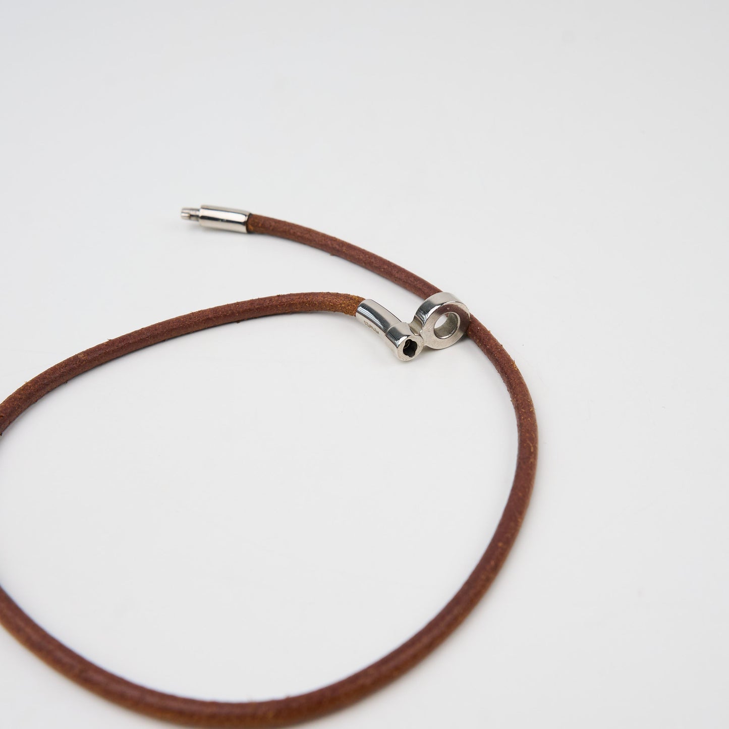 Hermes |Choker Leather Necklace