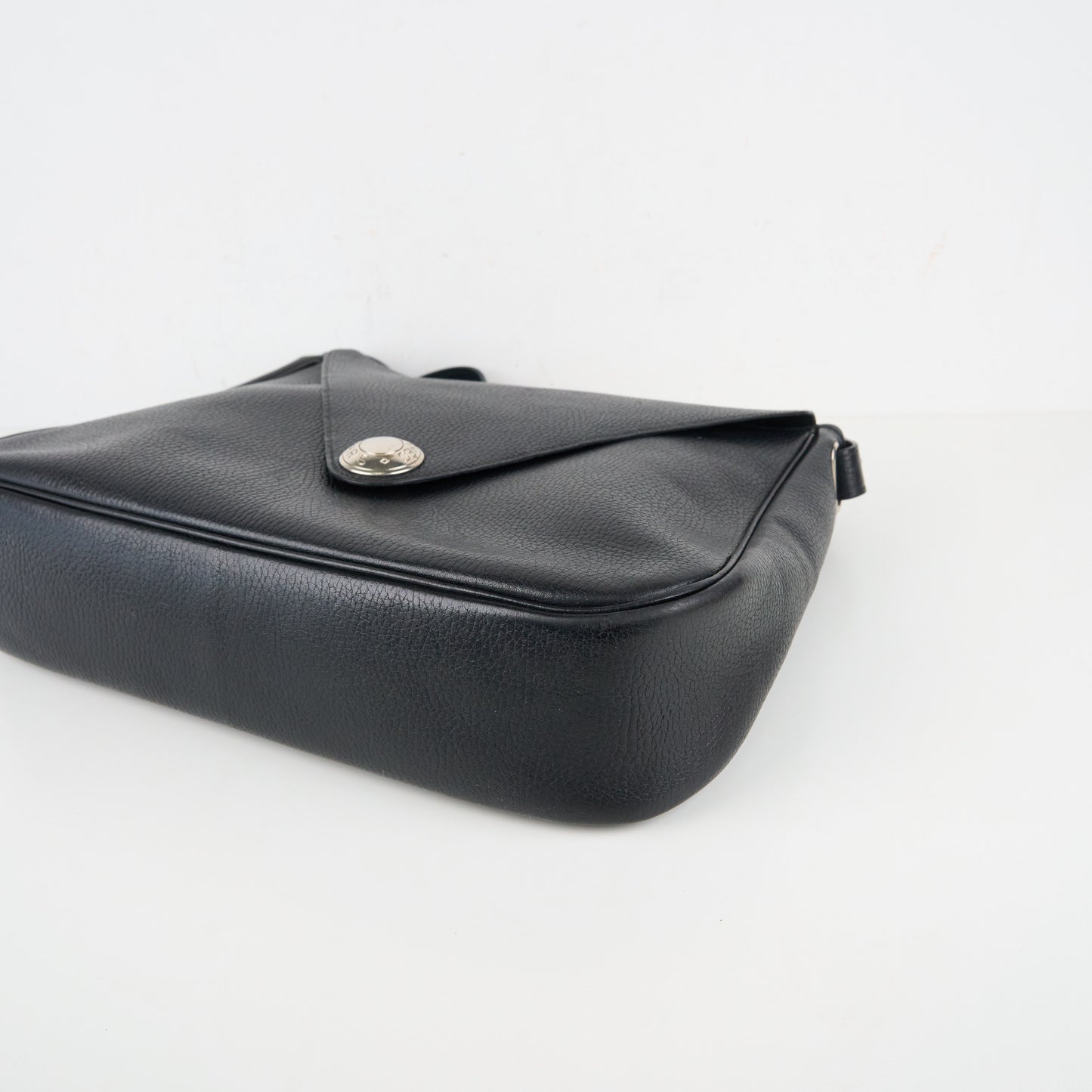 Hermes|Christine Shoulder bag Ardennes Black 1993