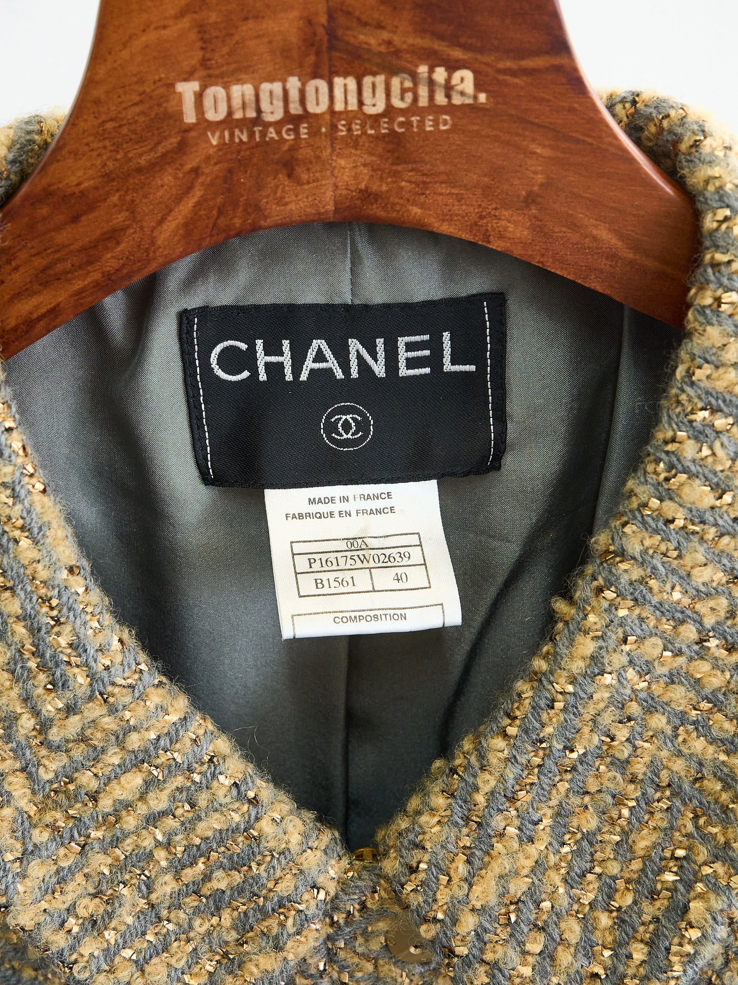 Chanel | Wool Silk Woven Suit Size 40 00A