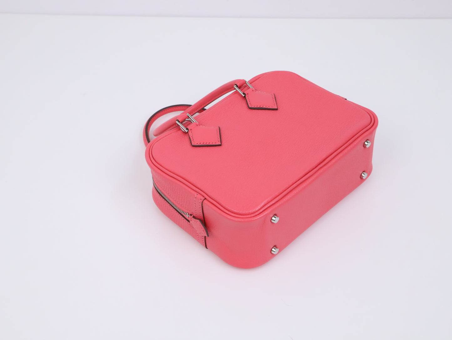 Hermes| Plume Mini II Handbag /shoulderbag Rose lipstick 2018 Cherve