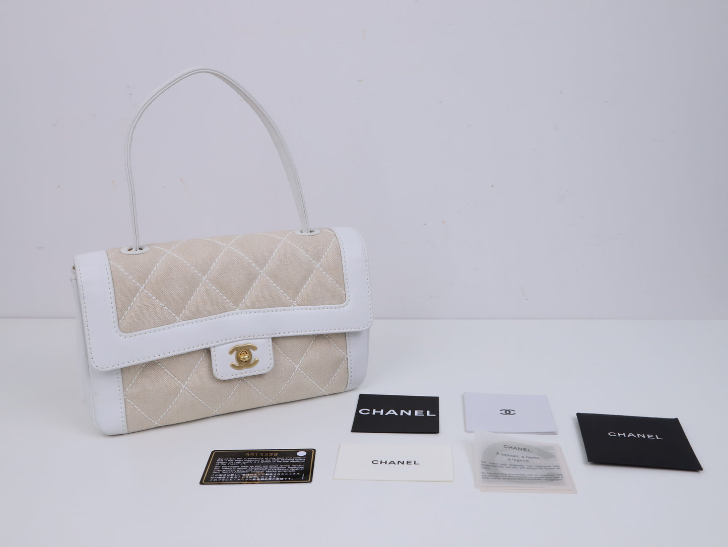 Chanel|帆布手提包 9xxxxx 经典翻盖包