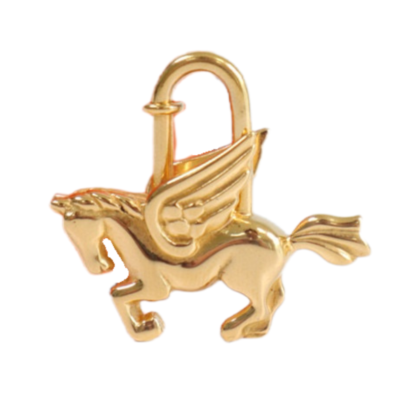 Hermes| Le Cheval Pegasus 1993 Limited Cadena Gold