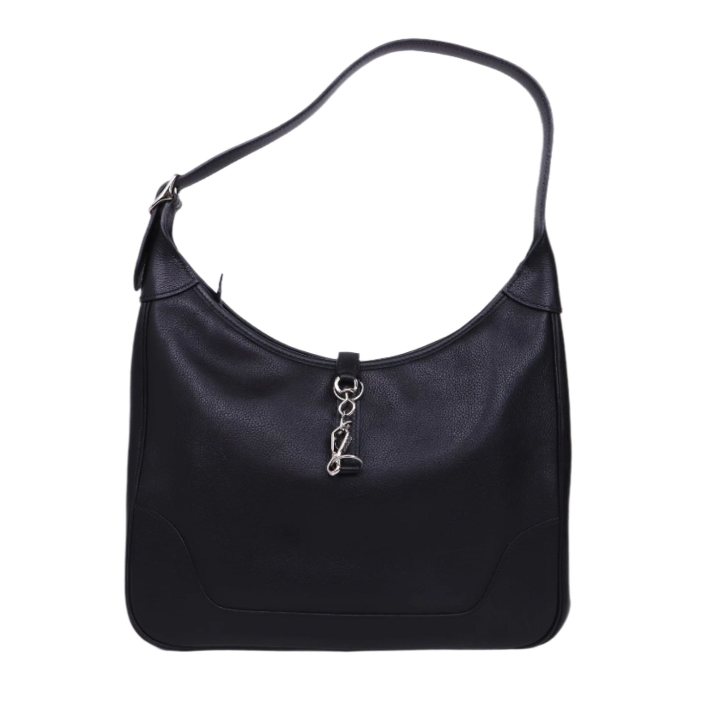 Hermes| Trim31 单肩包 口I 2005 Evergrain 黑色