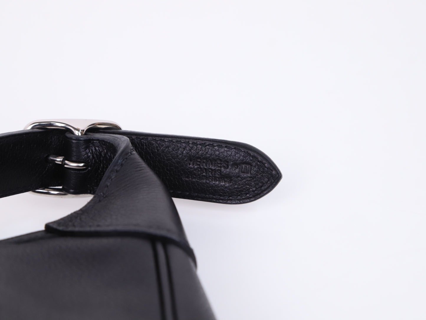 Hermes| Trim31 单肩包 口I 2005 Evergrain 黑色