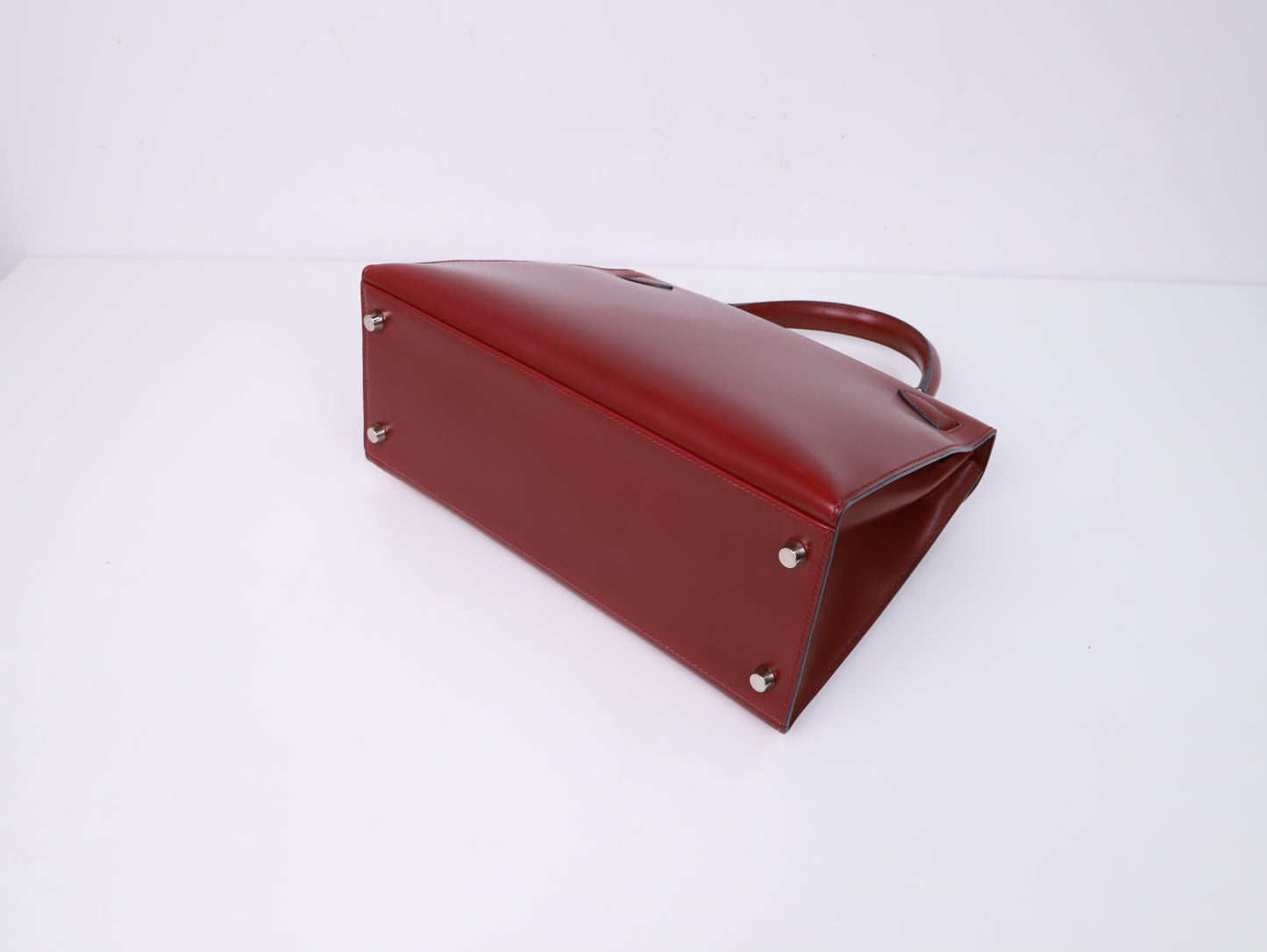 爱马仕| Kelly 28 手提包 Box Calf Rough H □E 2001