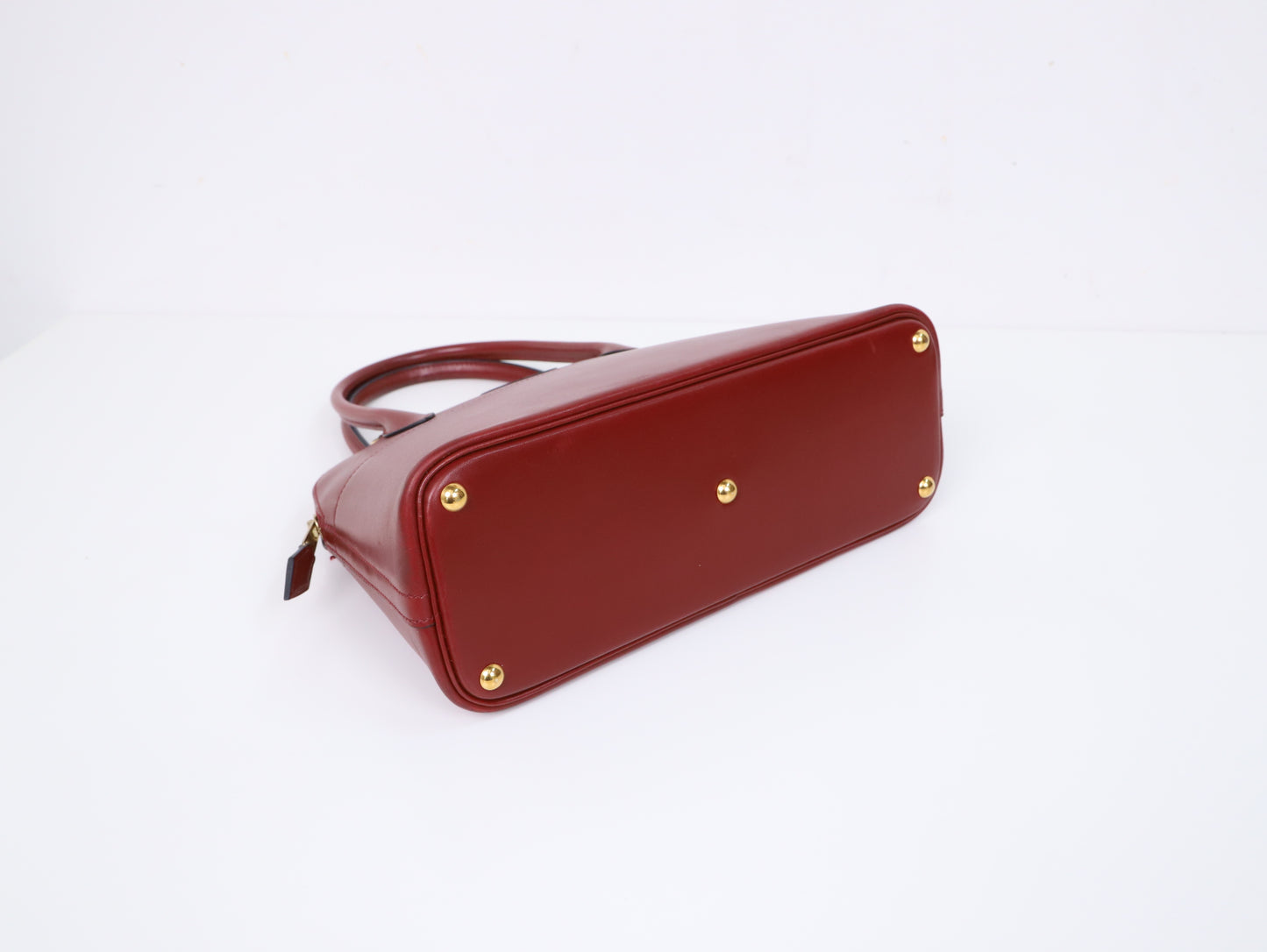 Hermes|Bolide 27 保龄球手提包 Box 小牛皮 口C 1999年