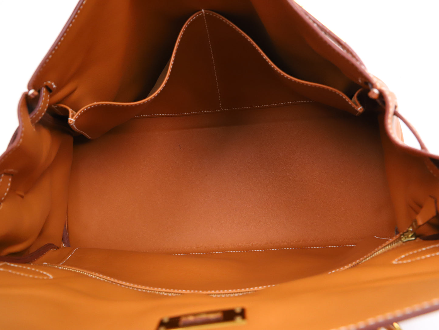 Hermes|金棕Kelly 35 手提包 Swift皮 口E 2001