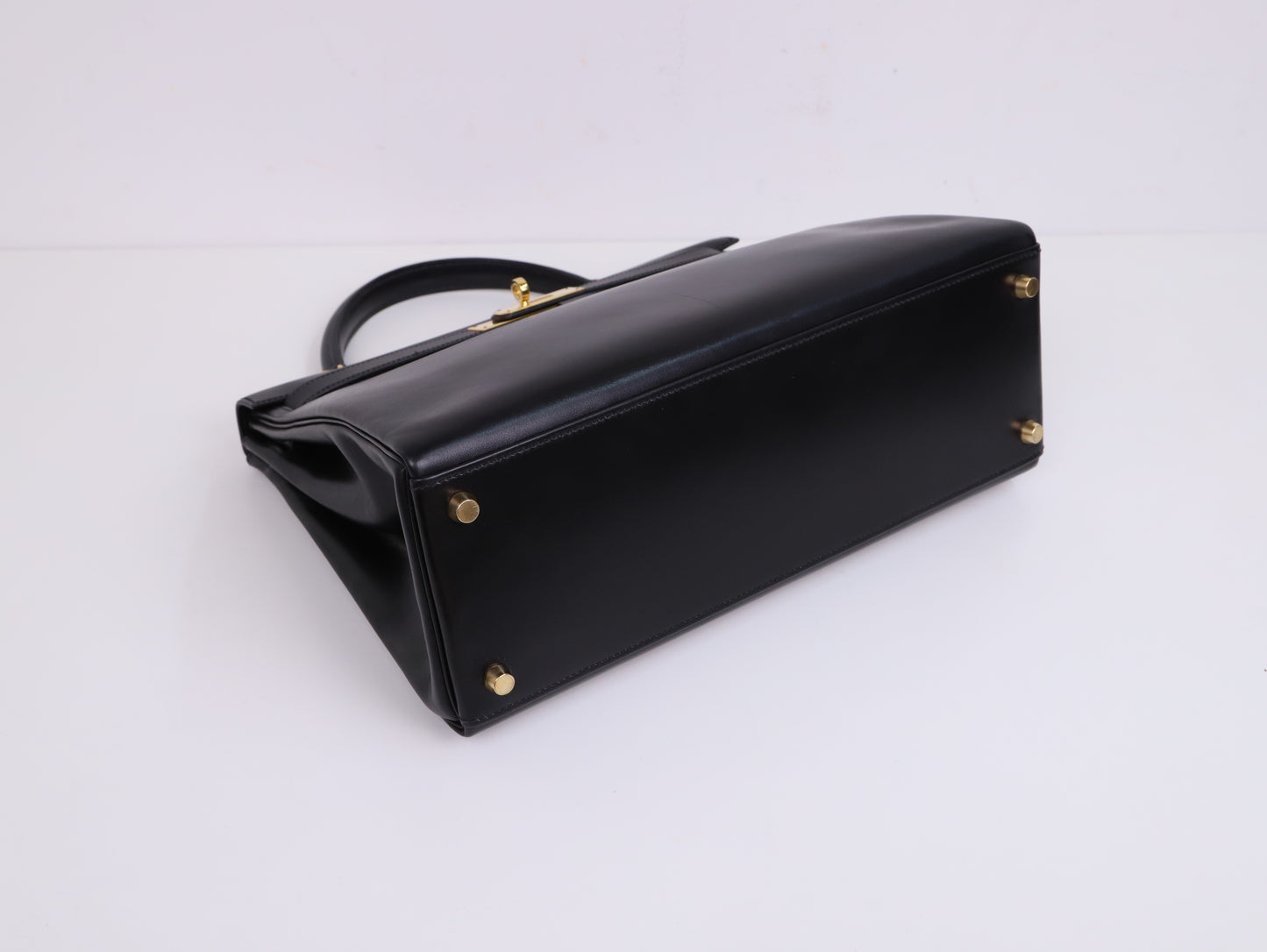 Hermes|Kelly32 手提包 Box小牛皮 口D 2000年