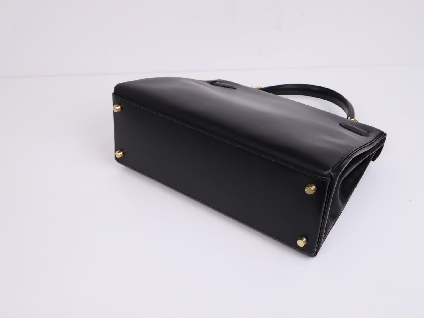 Hermes|Kelly32 手提包 Box小牛皮 口D 2000年