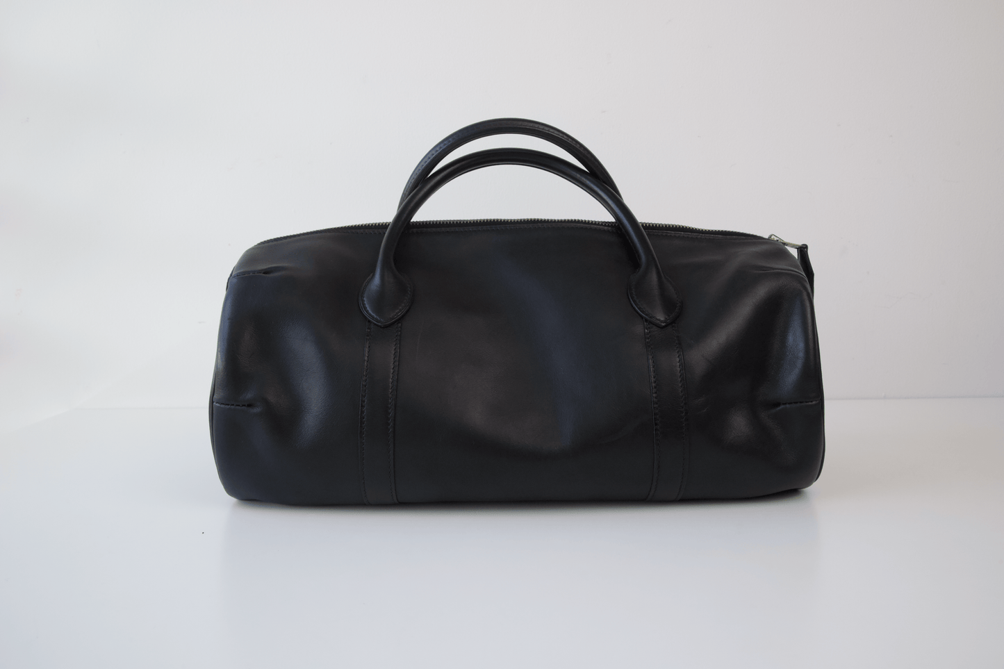 Hermes|Polochon 手提包 口E 2001 Swift 黑色