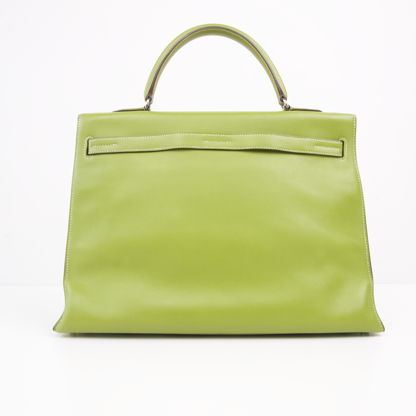 Hermes|Kelly Flat 茴香绿手提包 口K 2007