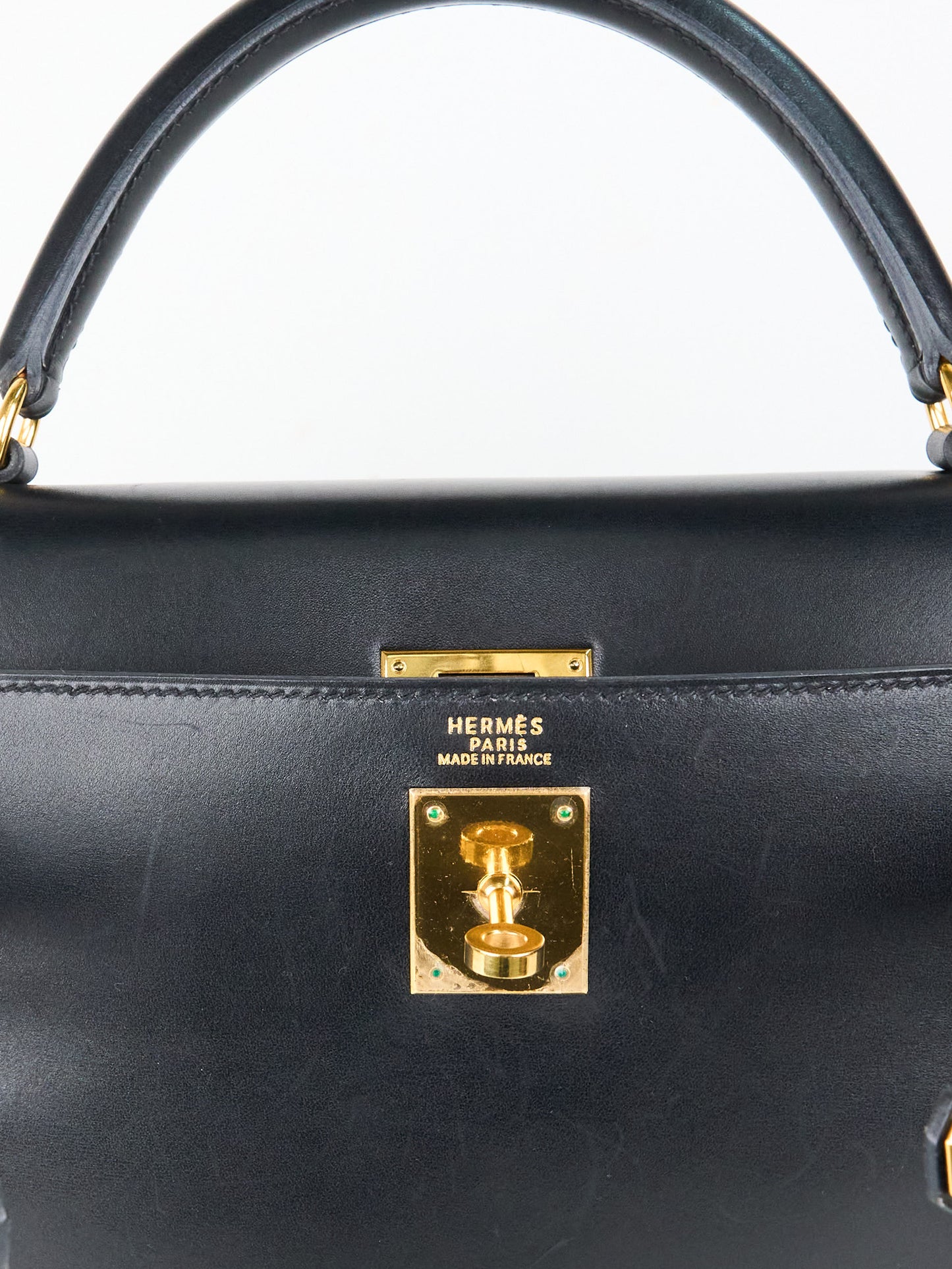 Hermes｜ Kelly32 Handbag  Box Calf 2000