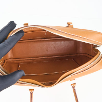 Hermes｜Plume elan 28 Handbag Gold Epsom 2008