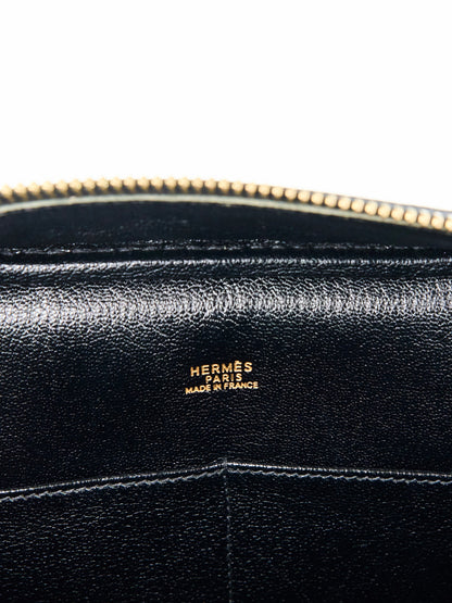 Hermes｜ Plume32 Black Coromandel Cherve