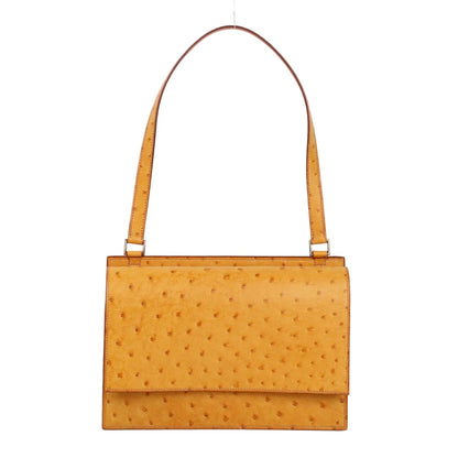 Hermes｜Valentine  Shoulder bag Saffron Ostrich 2000
