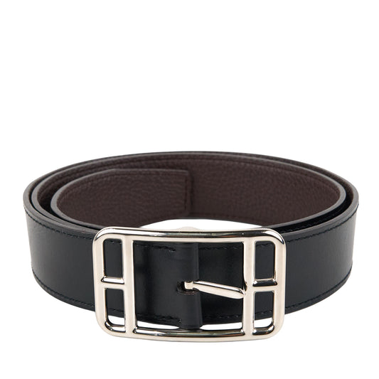 Hermes | Cape Cod 32 Reversible belt Box calf/Tofo 85