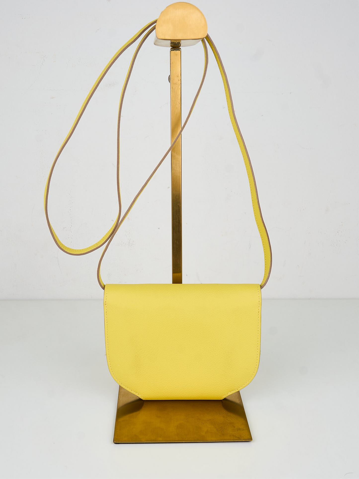 Hermes｜ Convoyeur shoulder bag  Lime Evercolor 2017