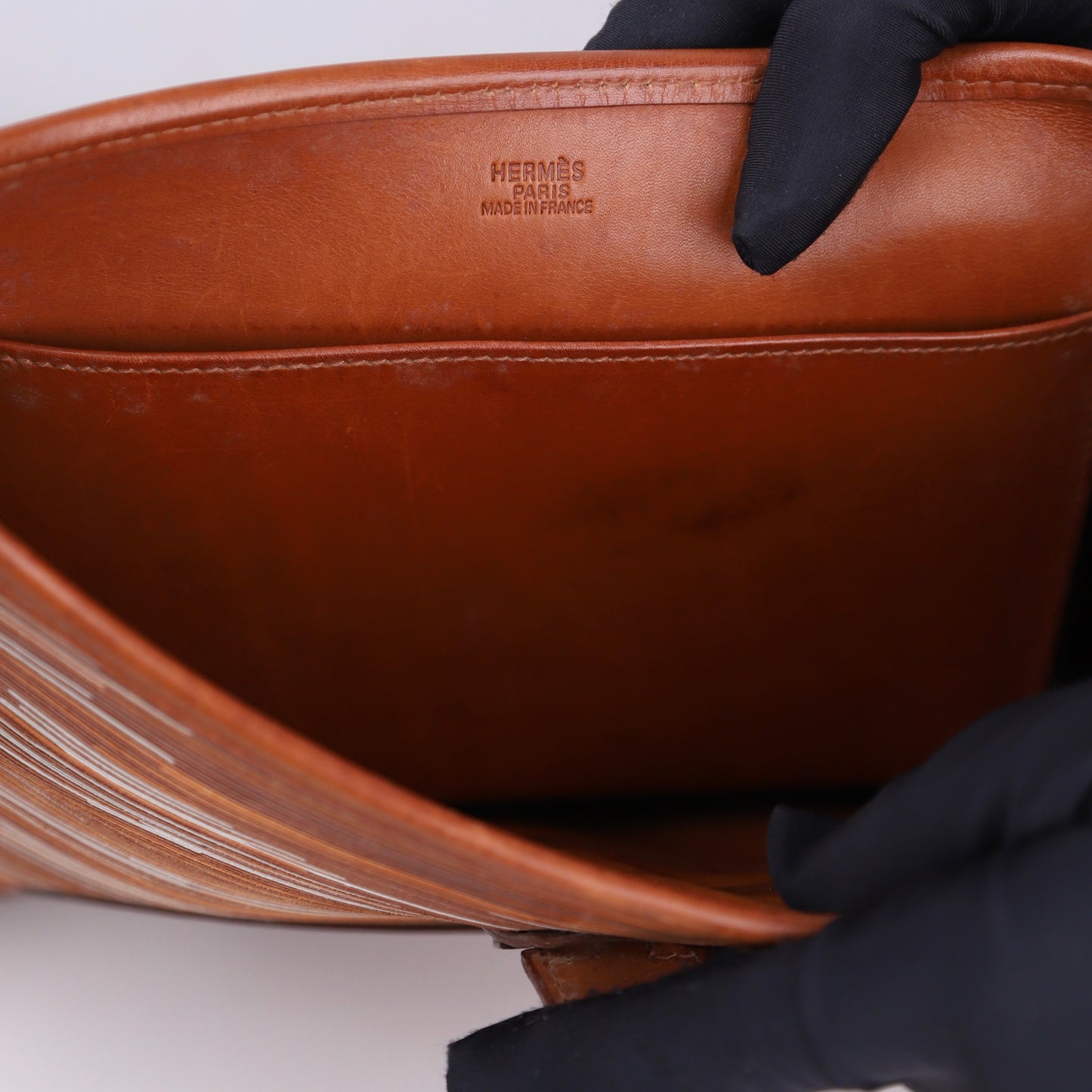 Hermès Evelyne PM shoulder bag, Logo stamp 