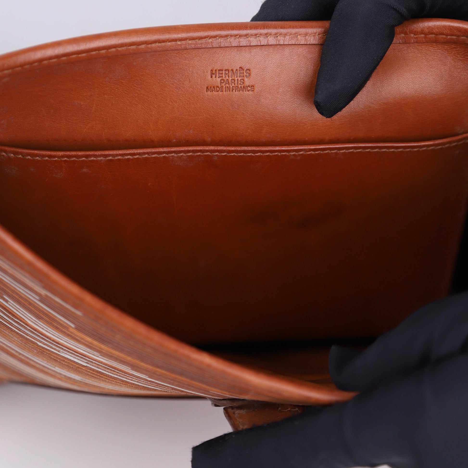 Hermès Evelyne PM shoulder bag, Logo stamp 