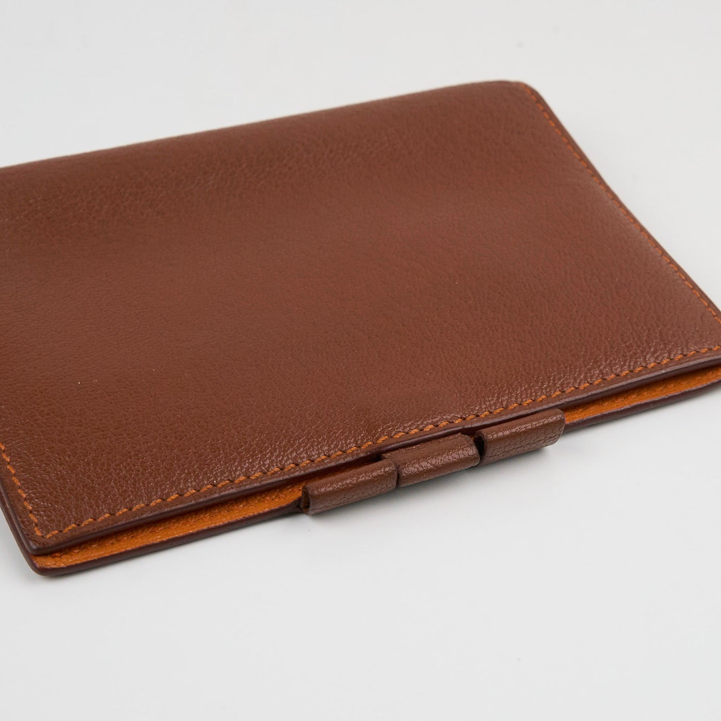 Hemres| Journal Case Passport Cover Havana/Orange  2007
