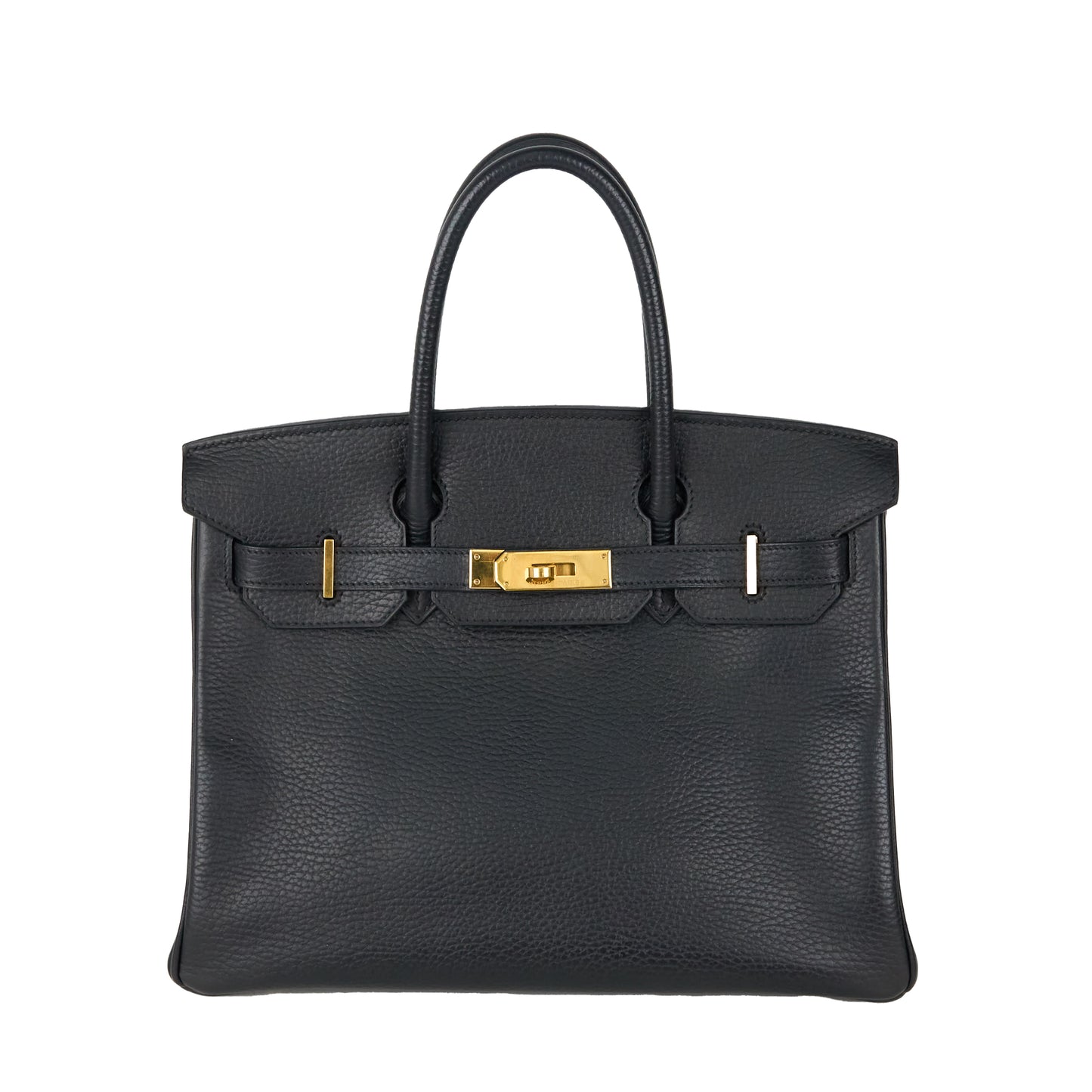 Hermes｜Birkin 30 Handbag  Vachette Ardennes Black  2003