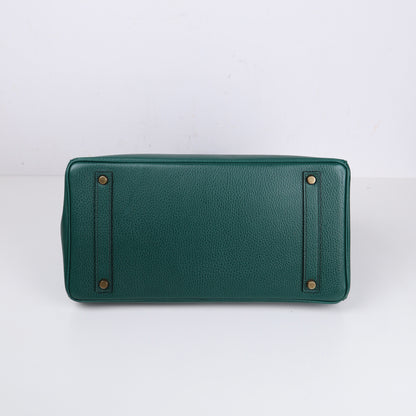 Hermes｜Birkin 35 Vachette Ardennes Vert Anglais 1994