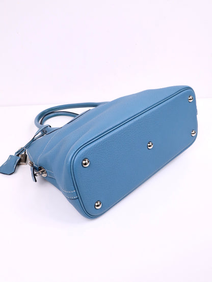 Hermes｜Bolide 31 HandBag  Blue Jean Taurillon Clemence 2009