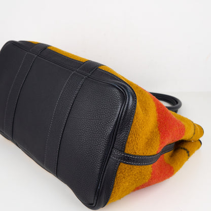 Hermes｜ Garden Party PM  Wool Handbag