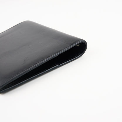 Hermes| Journal Case Passport Cover Black Box Calf 2000