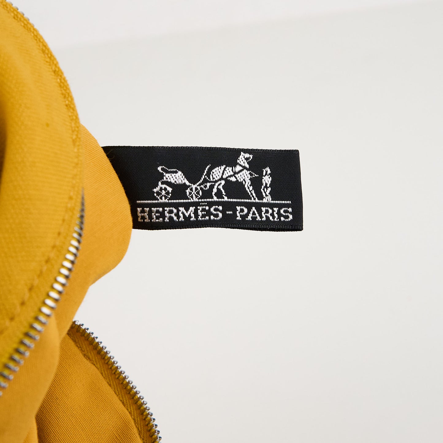Hermes｜Bolide Cosmetic Pouch Toile Jaune