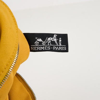Hermes｜Bolide Cosmetic Pouch Toile Jaune