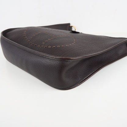 Hermes｜ Evelyne GM Shoulder bag Ebene Fjord  2002