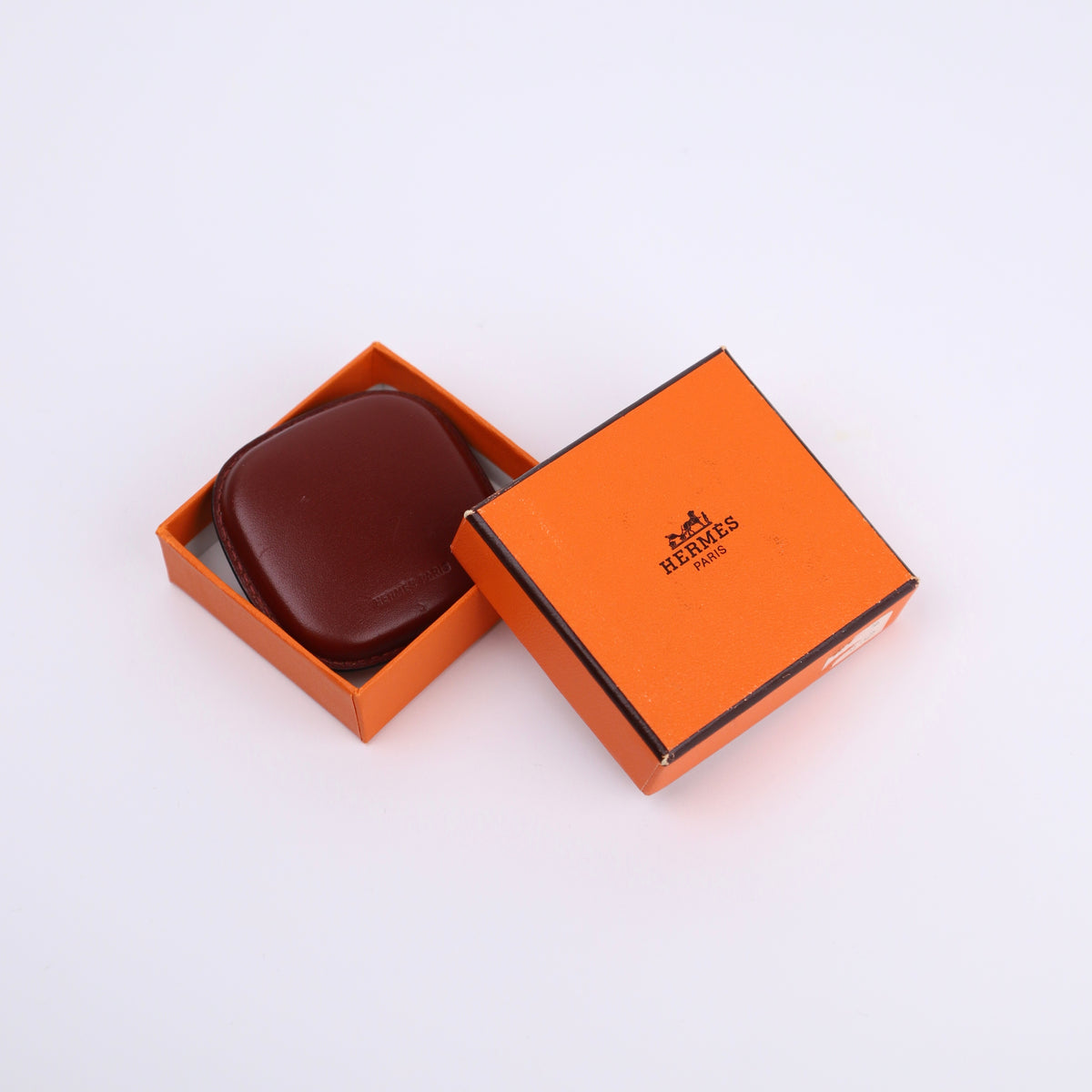 Hermes Metre Ruban In The Pocket Rouge H Tape Measure,full view
