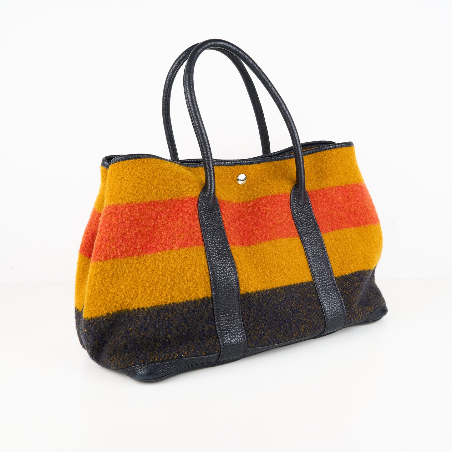 Hermes｜ Garden Party PM  Wool Handbag Limited