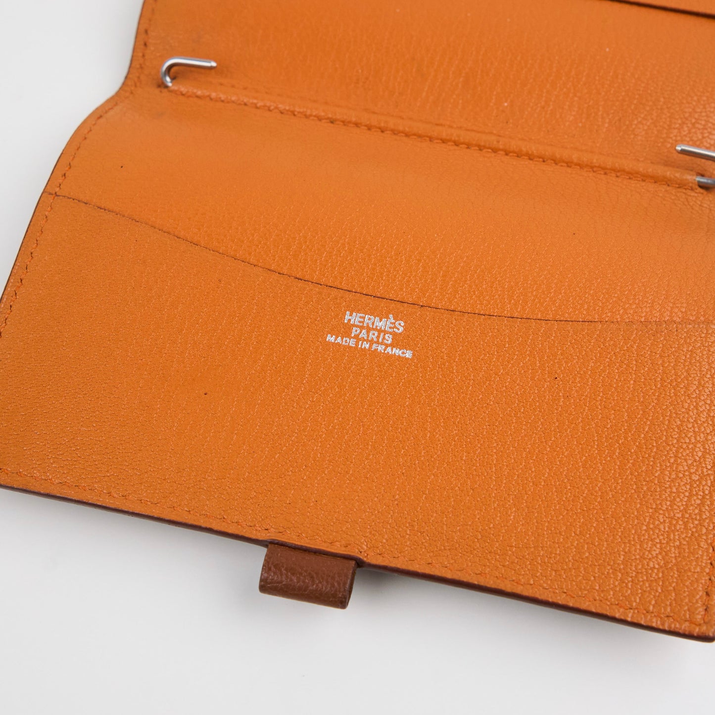 Hemres| Journal Case Passport Cover Havana/Orange  2007