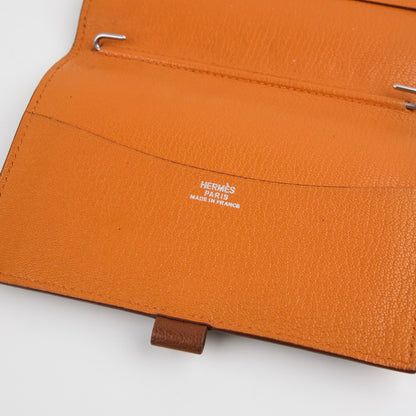 Hemres| Journal Case Passport Cover Havana/Orange  2007